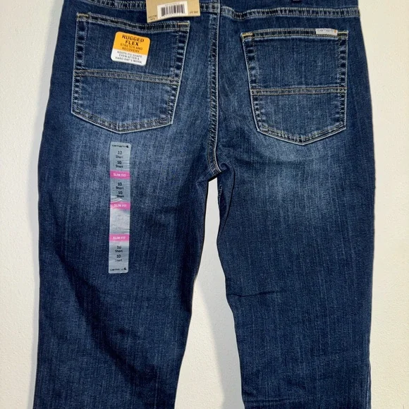 Carhartt Blue Straight Leg Jeans Classic Style - Picture 4 of 6